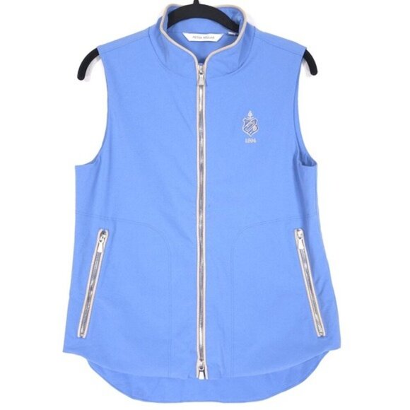 Peter Millar Jackets & Blazers - PETER MILLAR SURGE VEST Full Zip Wind Water Resistant 4 Way Stretch Women SMALL